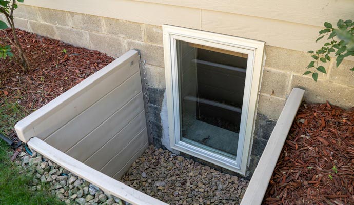 Basement window
