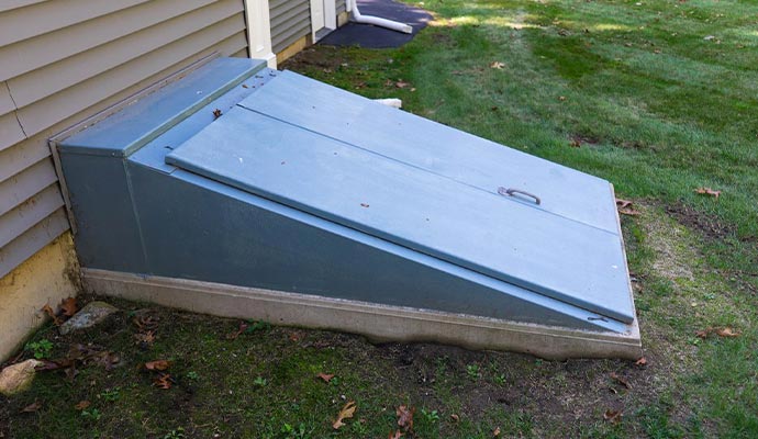 Crawl space access door Crawl space access door