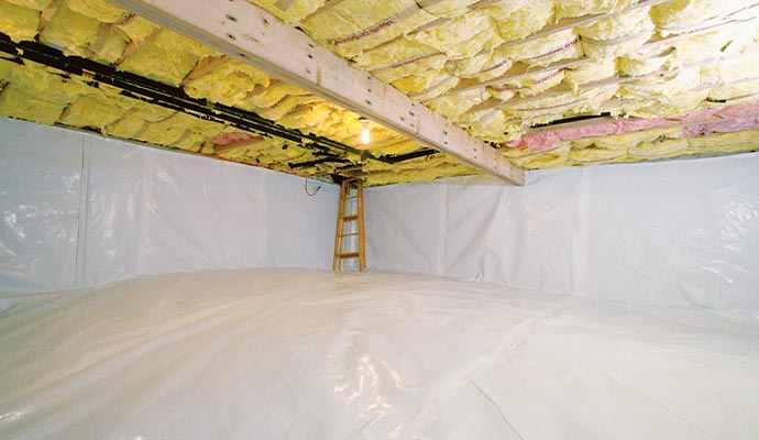 Crawl space insulation Crawl space insulation