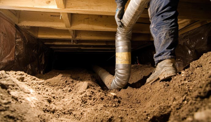Professional crawl space repairing service Professional crawl space repairing service