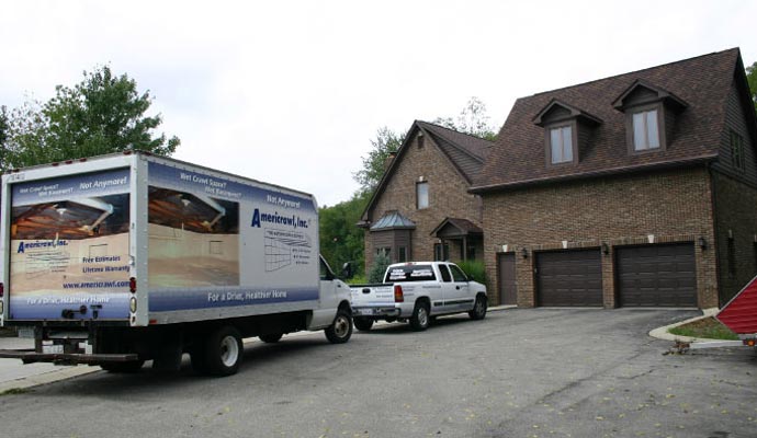 Americrawl service vehicle