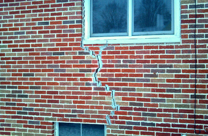 Repair of Stair-Step Cracks Near Windows in Indianapolis, IN